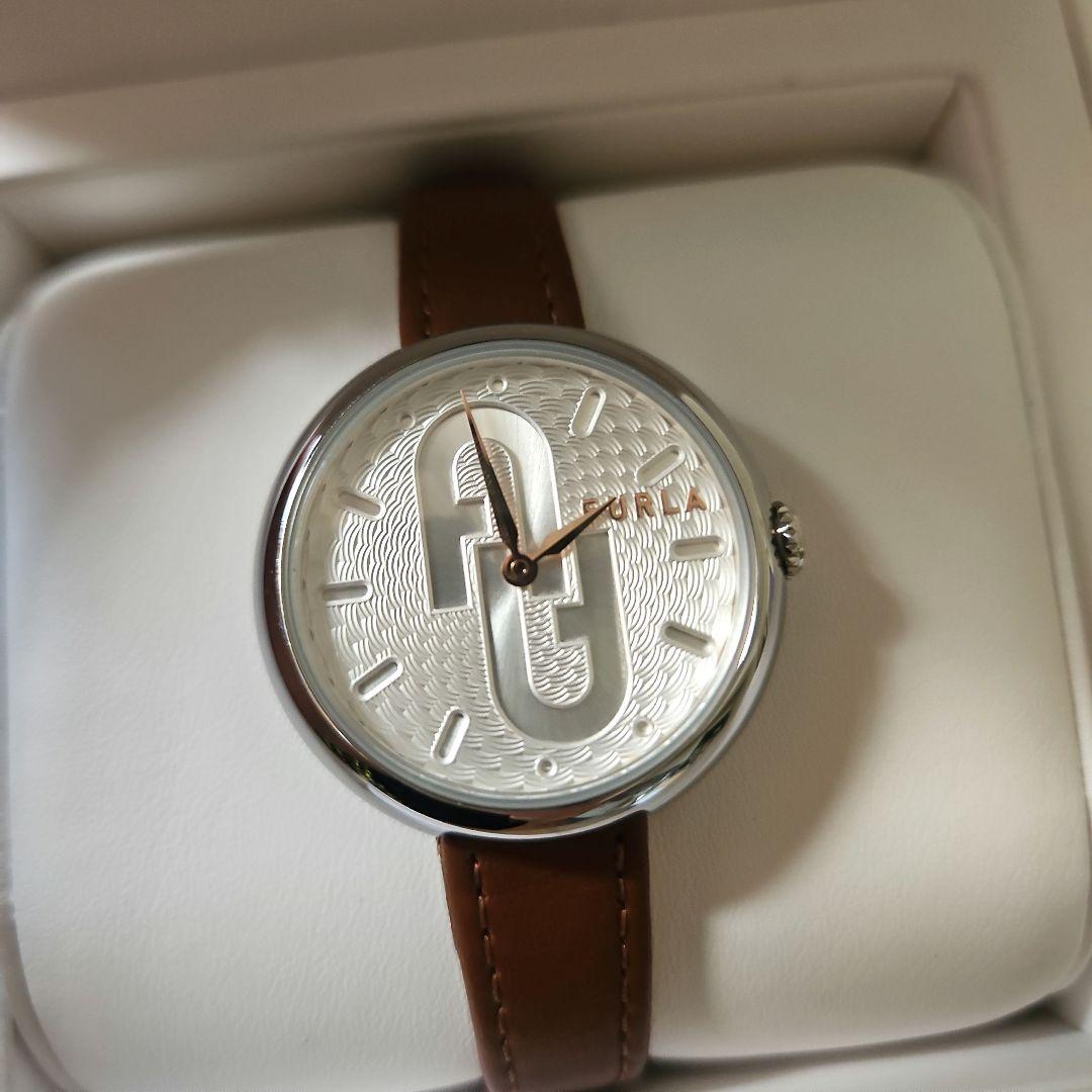 未使用 電池新品⭐フルラ 腕時計 FURLA COSYコジー ブラウンベルト 箱