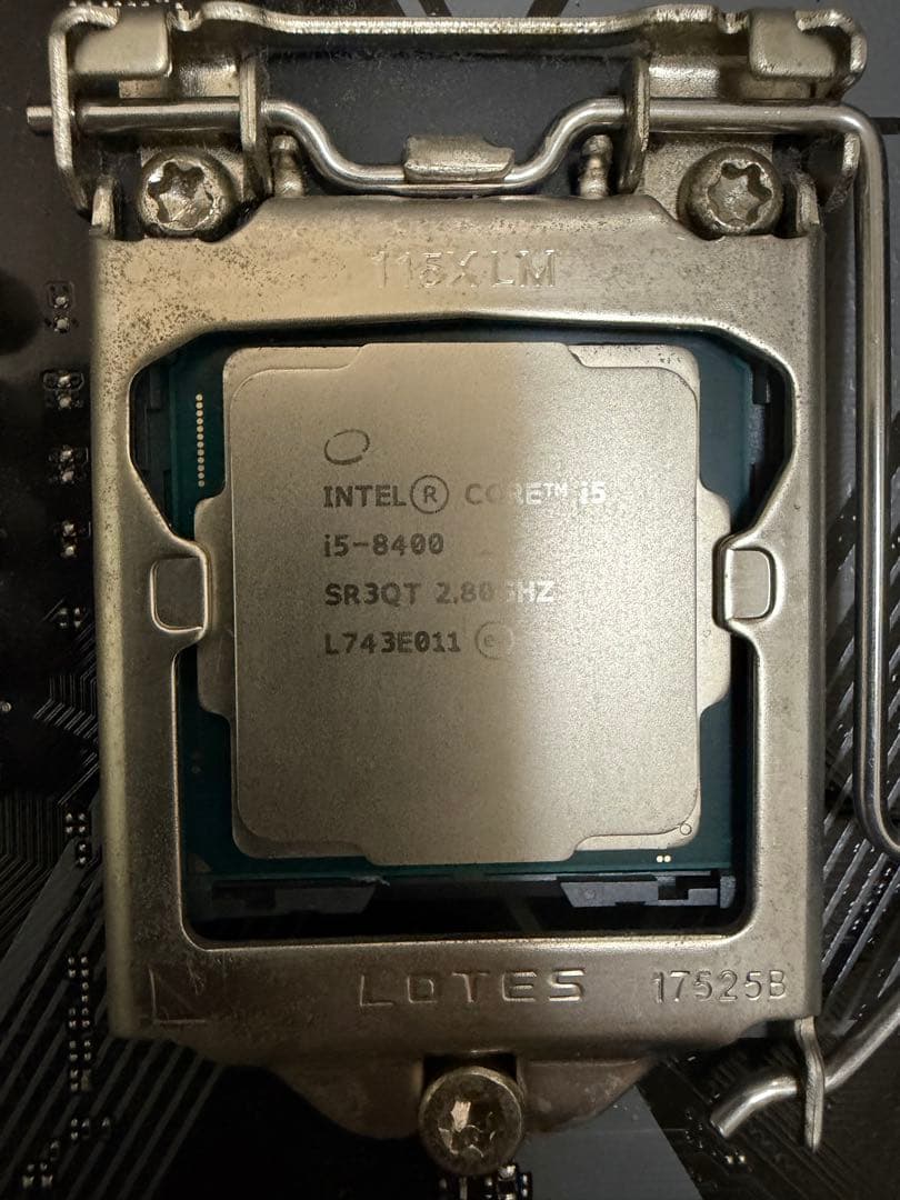 Core i5 8400 + ASUS H310 + 8GBメモリセット