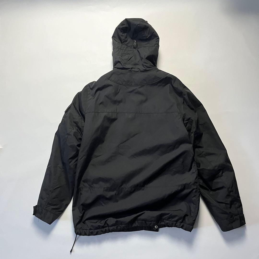 ラルフローレン ナイロン フリース 中綿ジャケット ブラック 黒 M L