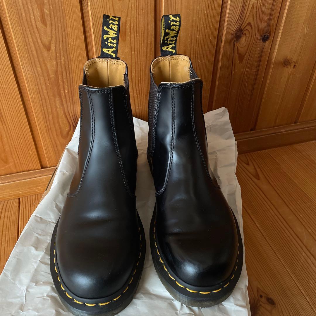 Dr. Martens ブラック サイドゴアブーツ　UK6