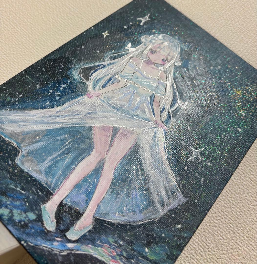 k*i様 イラスト SNSアイコン オリジナル　手描き　女の子　アナログ