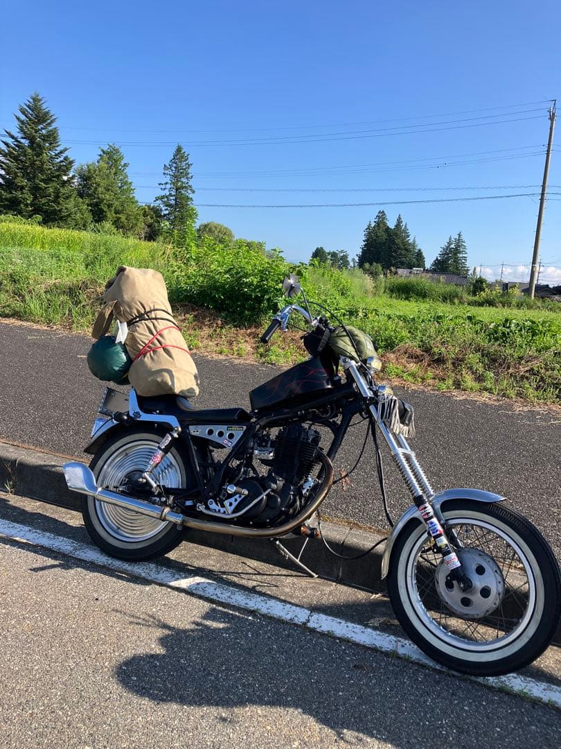 sr400 希少フィッシュテールマフラー
