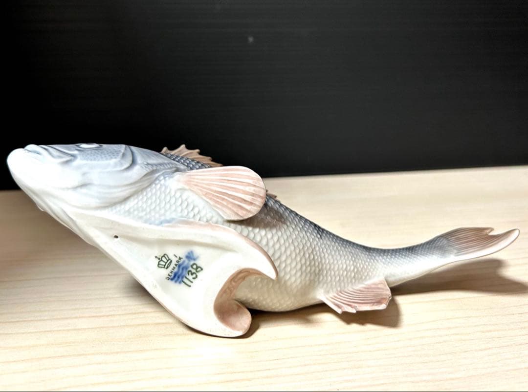 ロイヤルコペンハーゲン　フィッシュ　魚　フィギュリン 置物　スズキ
