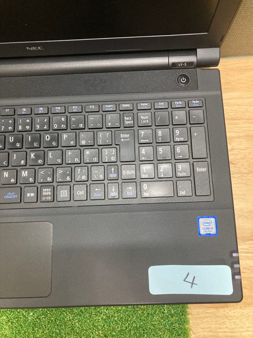 中古ノートパソコン　15.6インチ　NEC製　〔No.4〕