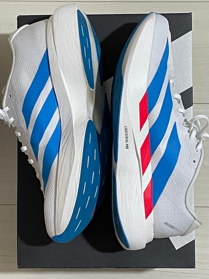 アディゼロ EVO SL WOVEN 26.5 アディダス IMBOX加工済み