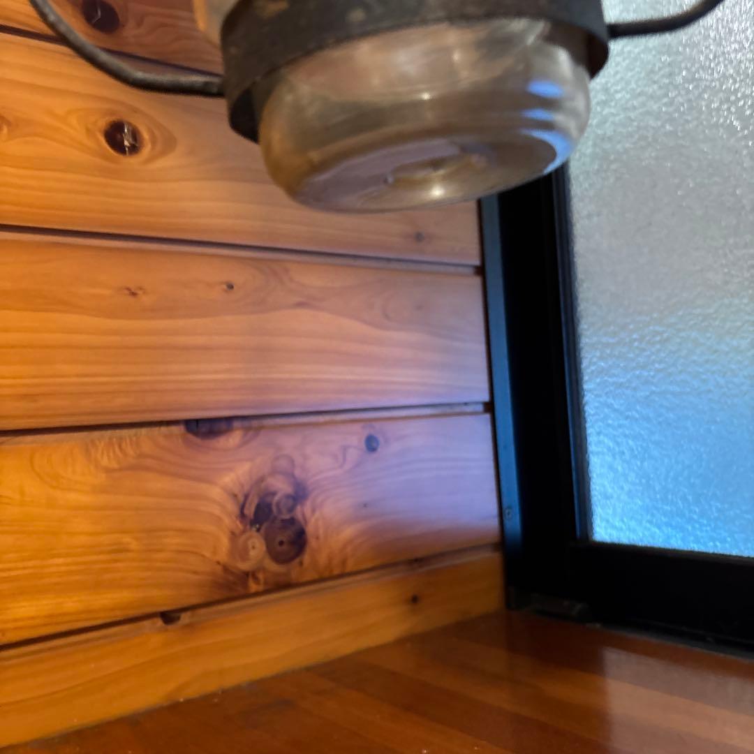 アンティークオイルランプ クリーム色