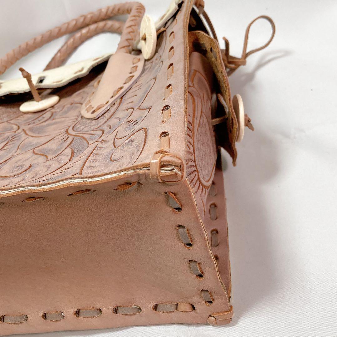 【美品】グレースコンチネンタル カービングトライブス Maestra ハラコ調