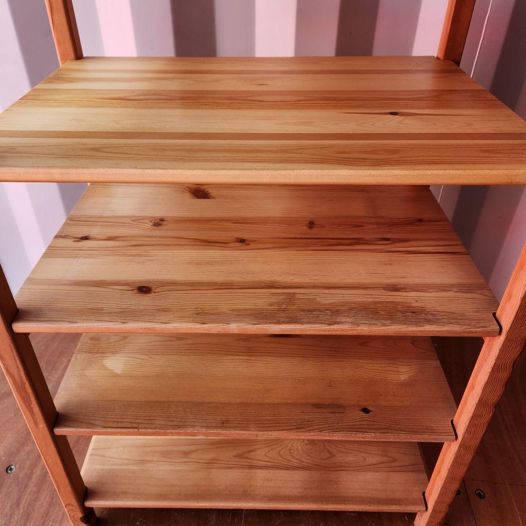 無印　MUJI パイン材ユニットシェルフ　58cm幅　棚板2枚追加