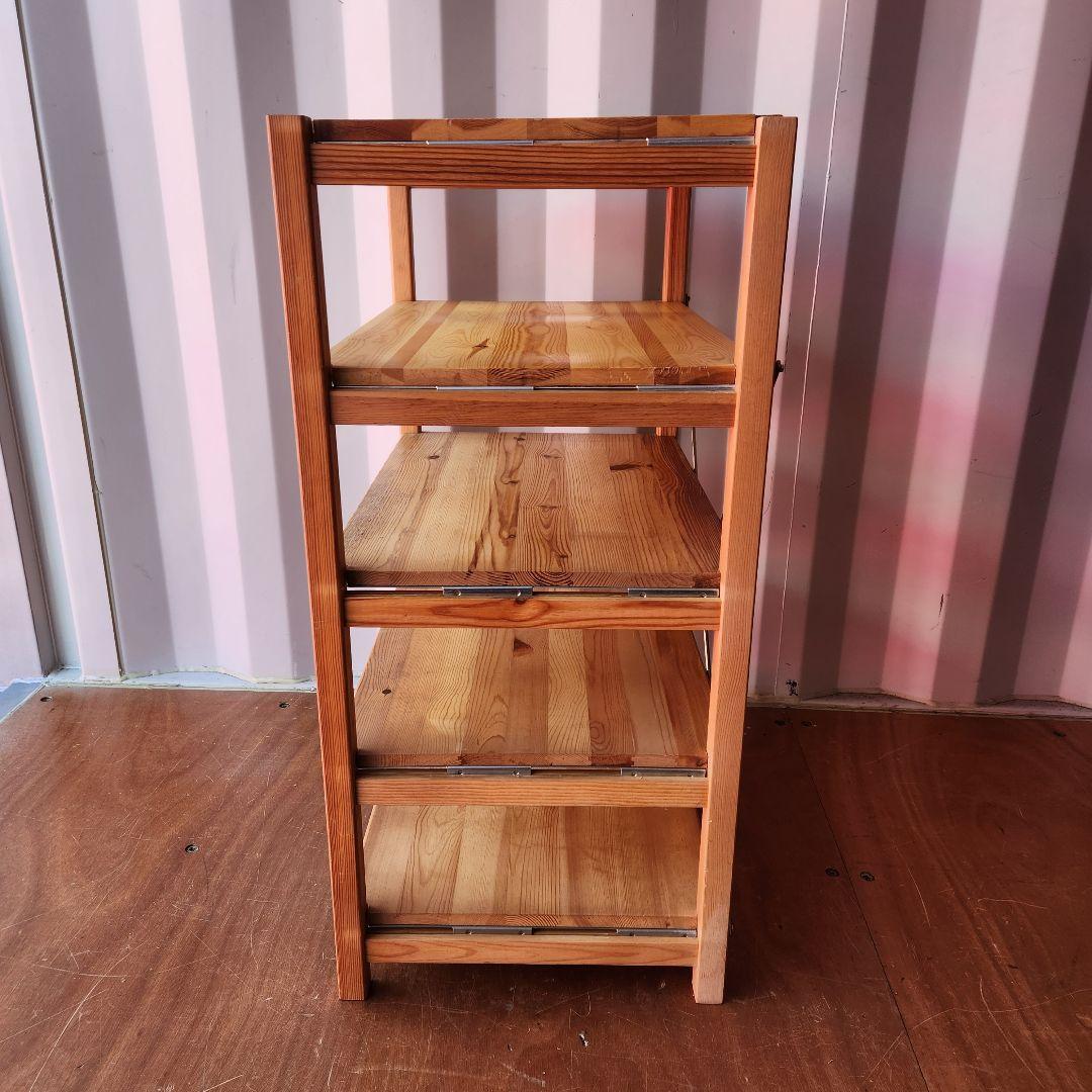 無印　MUJI パイン材ユニットシェルフ　58cm幅　棚板2枚追加