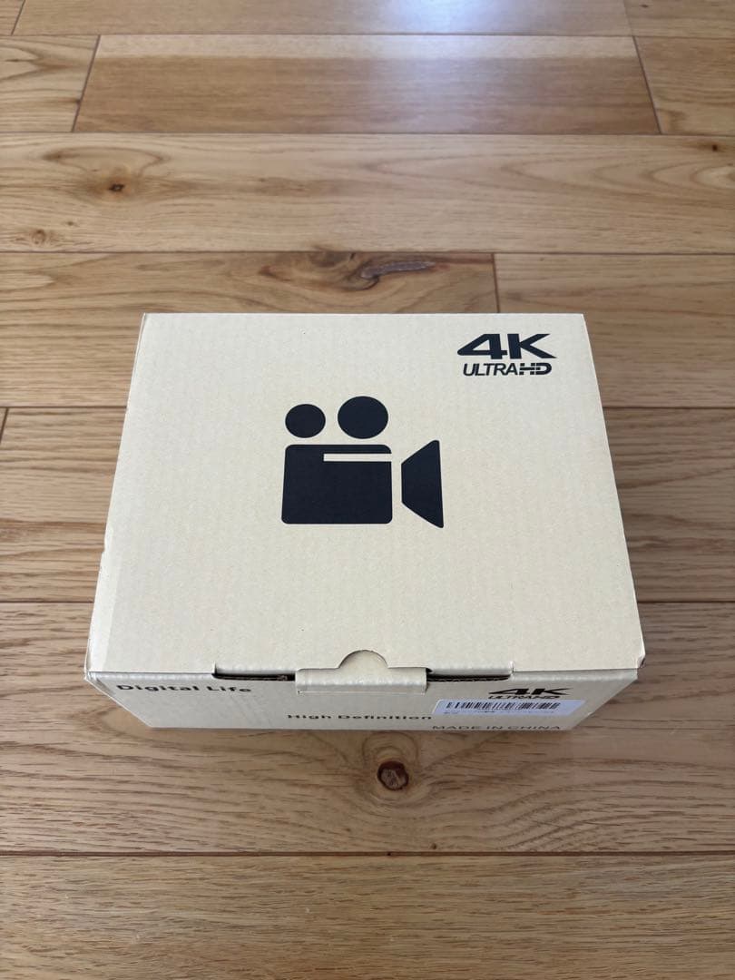 【新品】4K4000万画像数18倍ズームデジタルカメラ