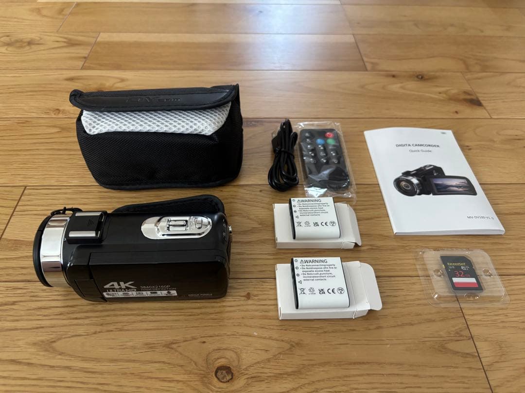 【新品】4K4000万画像数18倍ズームデジタルカメラ