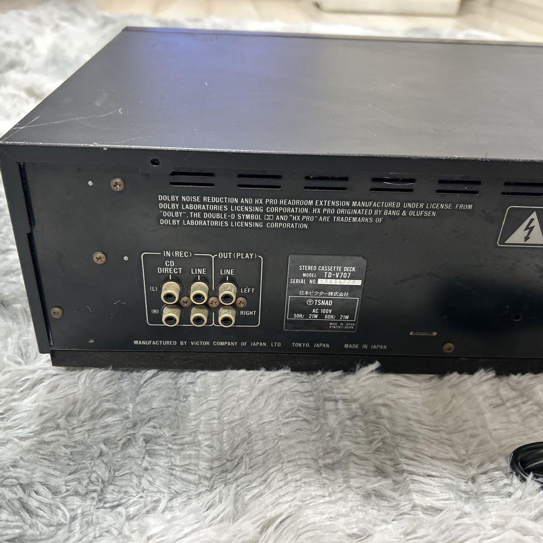 Victor TD-V707 　3ヘッドステレオカセットデッキ