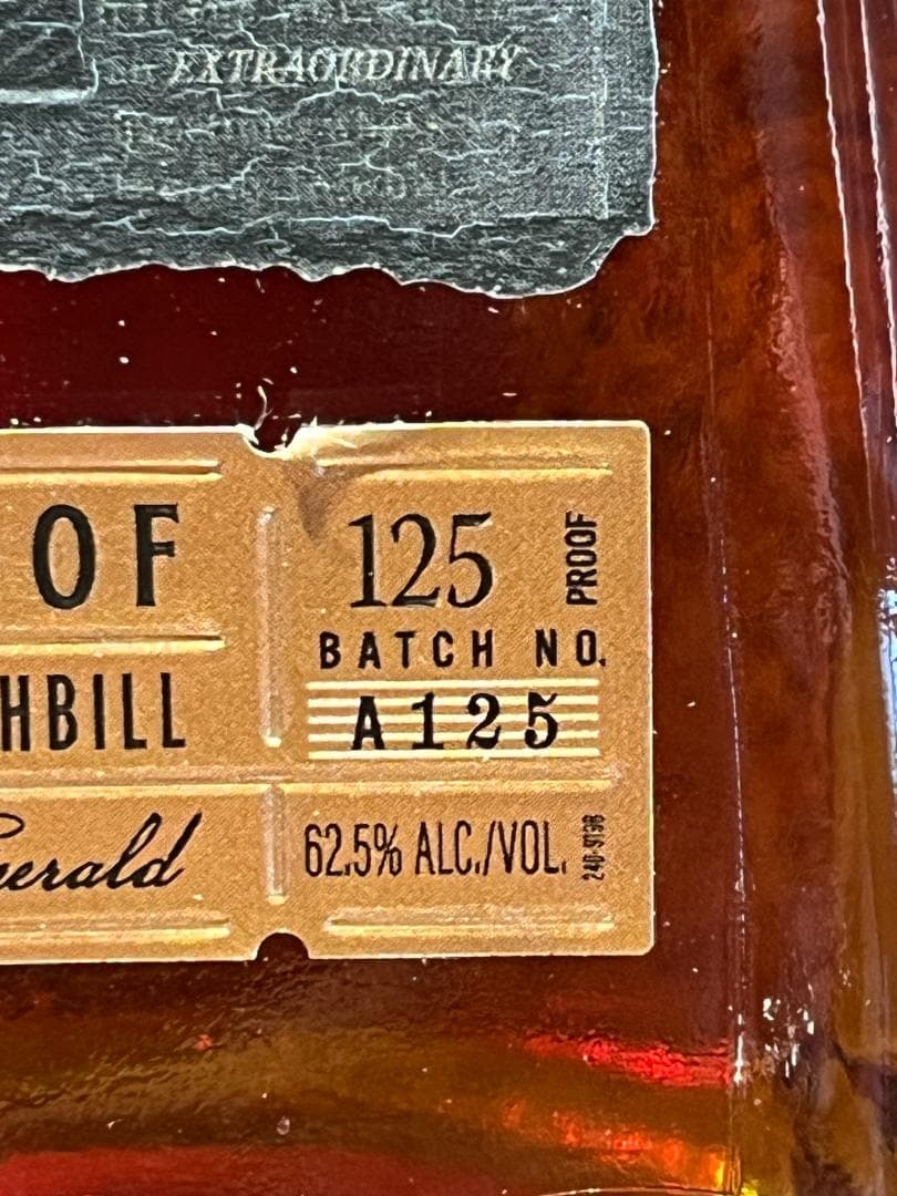 【umi0817】Larceny　Barrel Proof 　バーボン