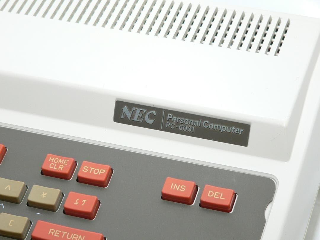 NEC PC-6001 本体 フルメンテナンス レトロパソコン 動作品