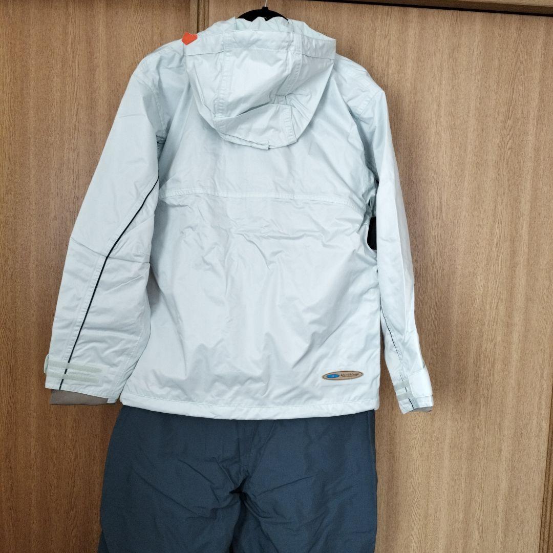 【新品タグ付き】レインスーツ（アイスブルー）Ｍ