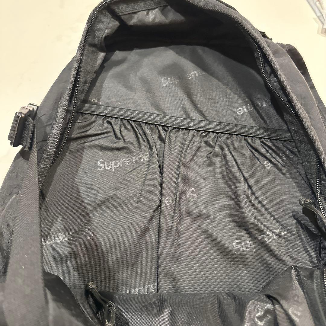 Supreme 黒 リュック・バック