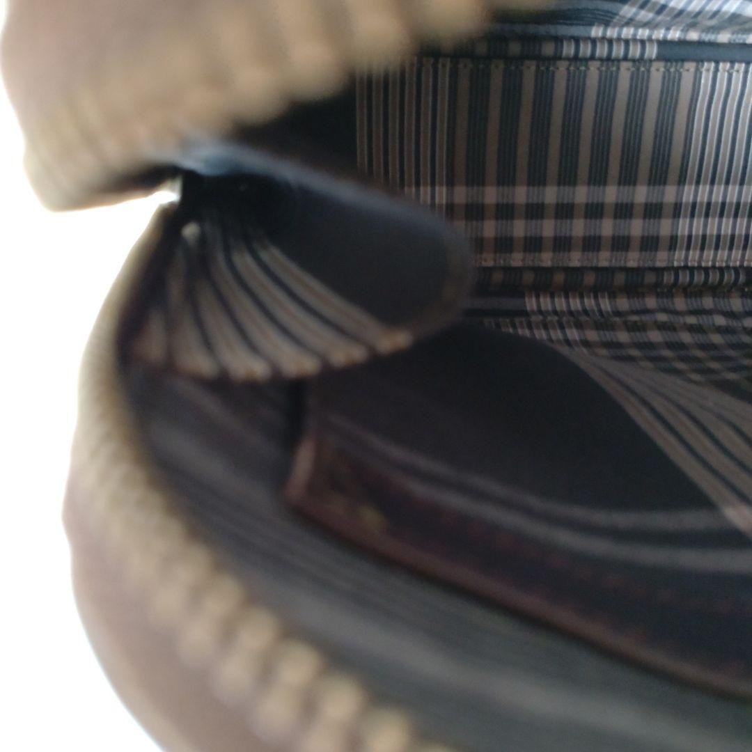 MOTHERHOUSEダークブラウン レザー ビジネスバッグ