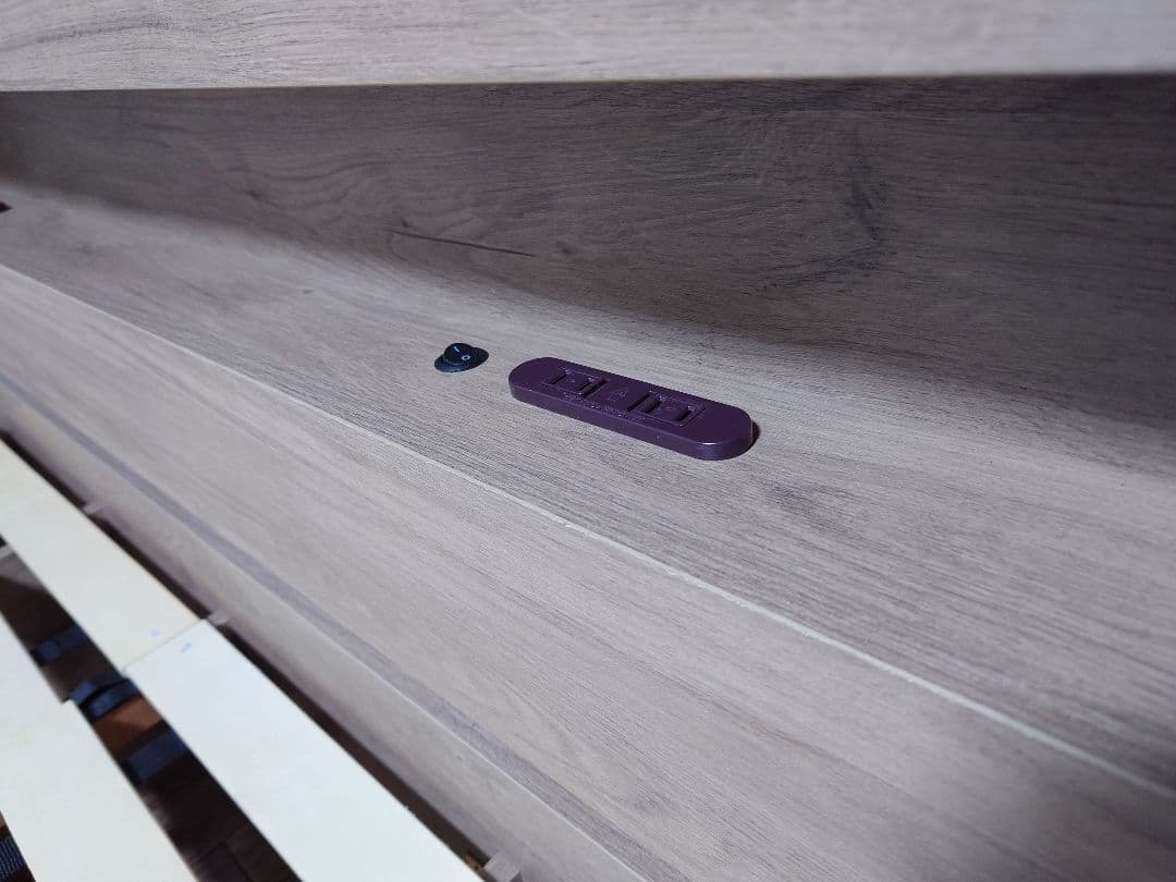 [中古品]RASIK CONCASA ダブルサイズ ローベッドフレーム