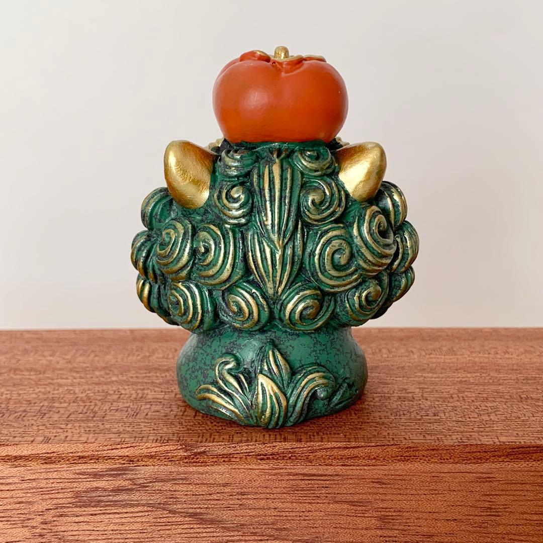 縁起物‪☆徳化白磁作家 監修/貔貅（ひきゅう）4体セット 木製台座・証明カード付