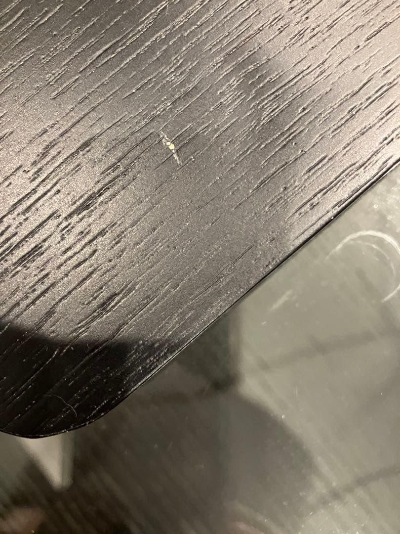 armoniaアルモニア ガラスセンターテーブル ブラック木目調 おしゃれ