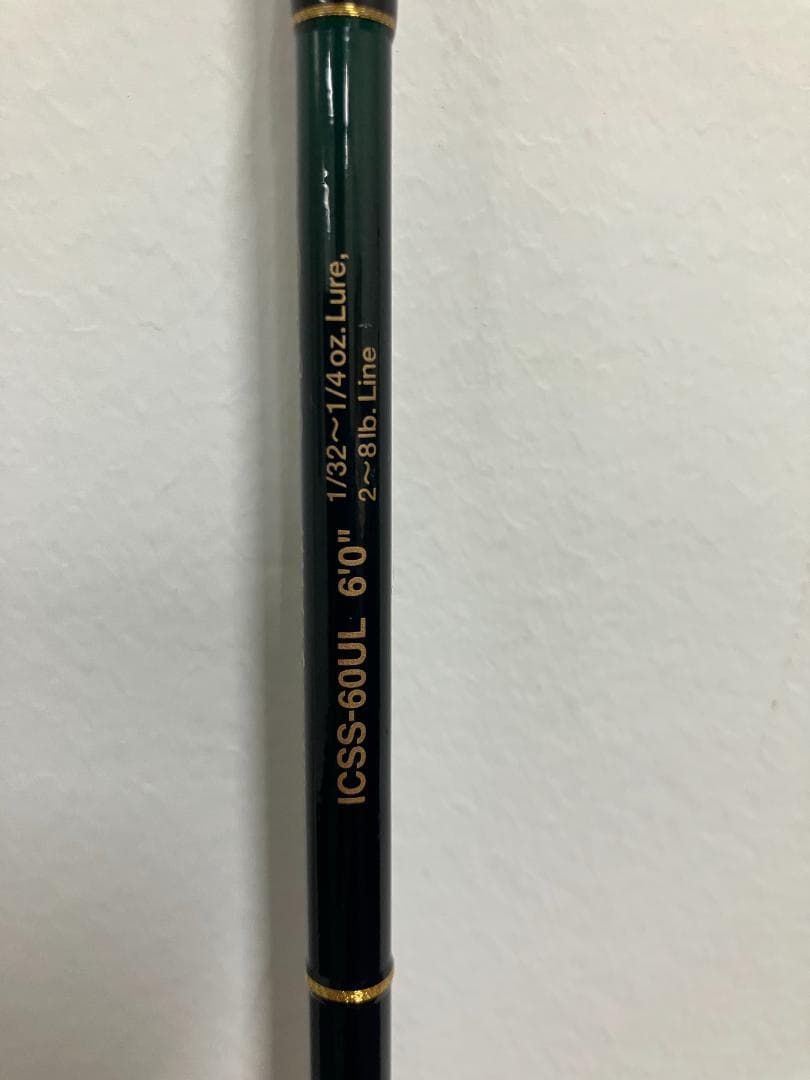 【新品未使用】インスパイア30周年限定モデル ICSS-60UL 釣り竿