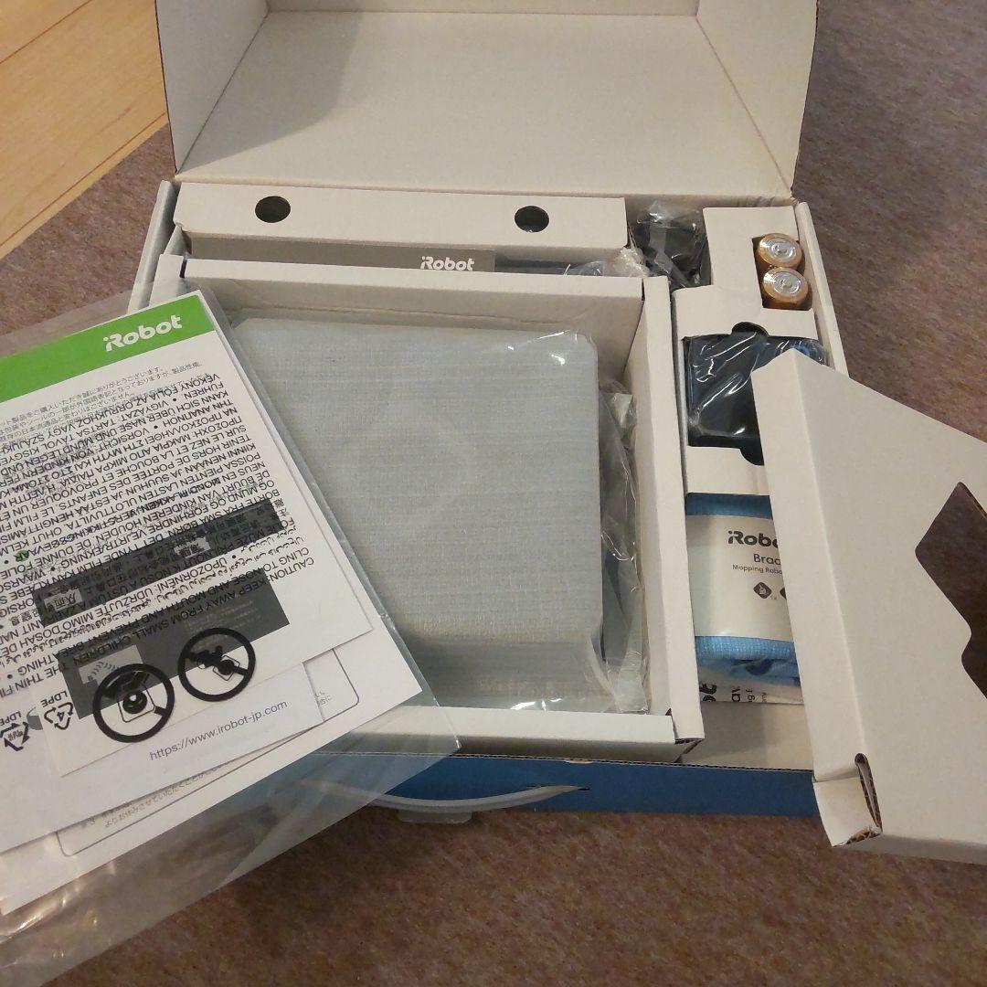 【未使用】iRobot Braava 381j 床拭きロボ　ブラック　※写真追加
