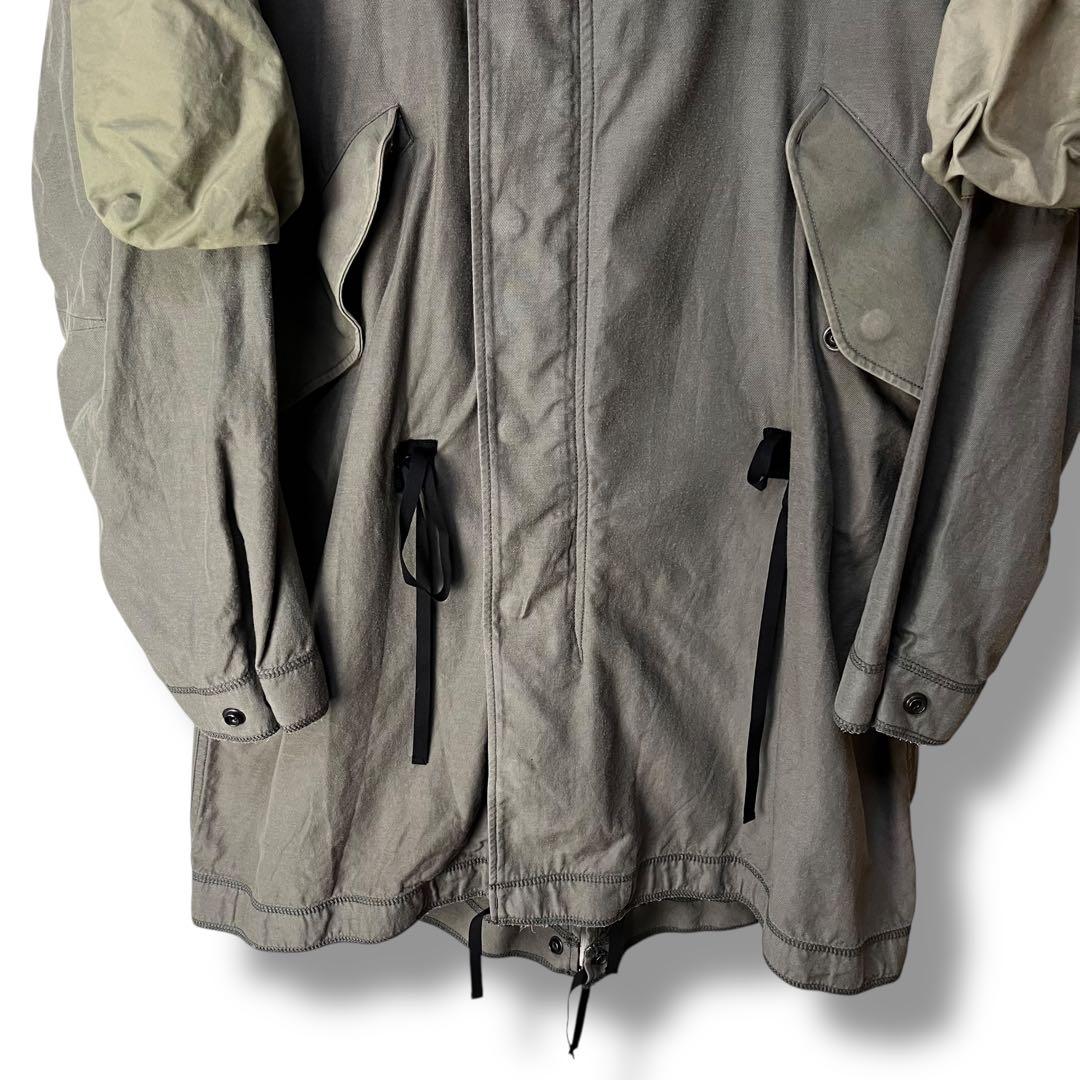 N.HOOLYWOOD エヌハリウッド モッズコート 薄手　ギミック 袖ポケット