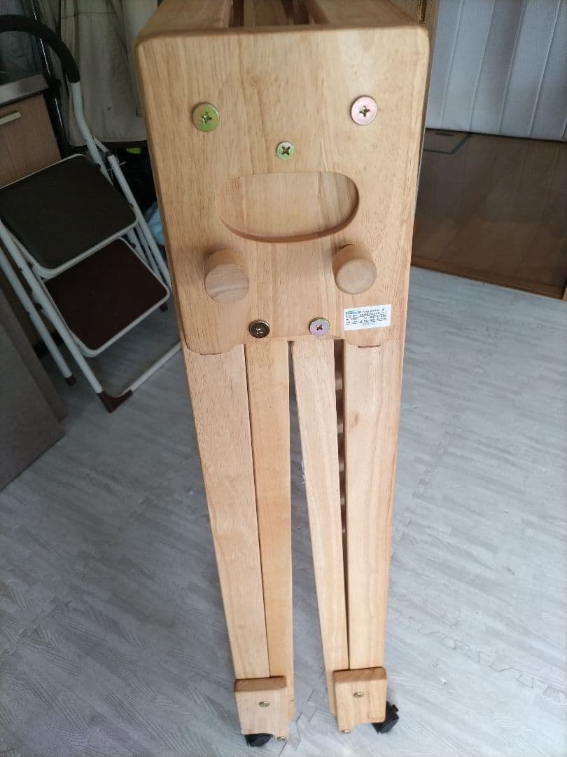 全国送料無料！中居木工 日本製 折りたたみ檜すのこ ベッド シングル