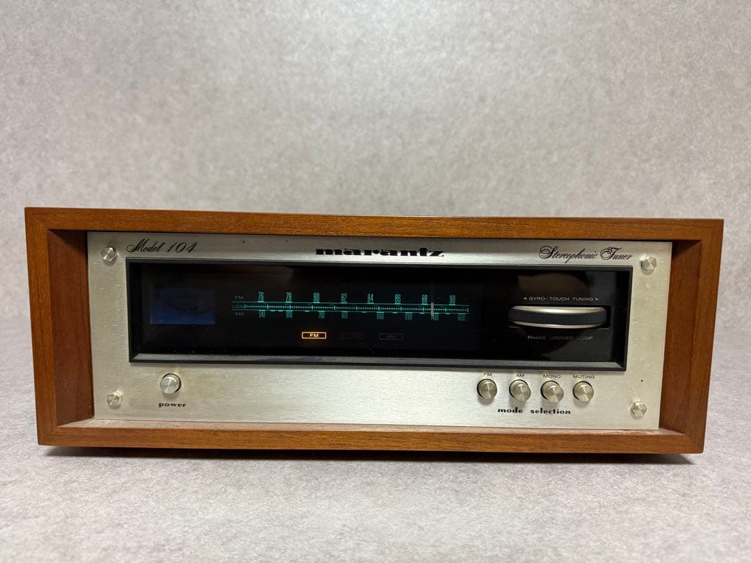 チューナー Marantz マランツ Model 104 ウッドケース付