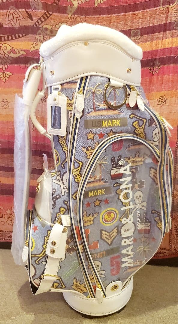 （値下げしました）マークアンドロナ　新品　未使用　15周年記念限定　ゴルフバッグ