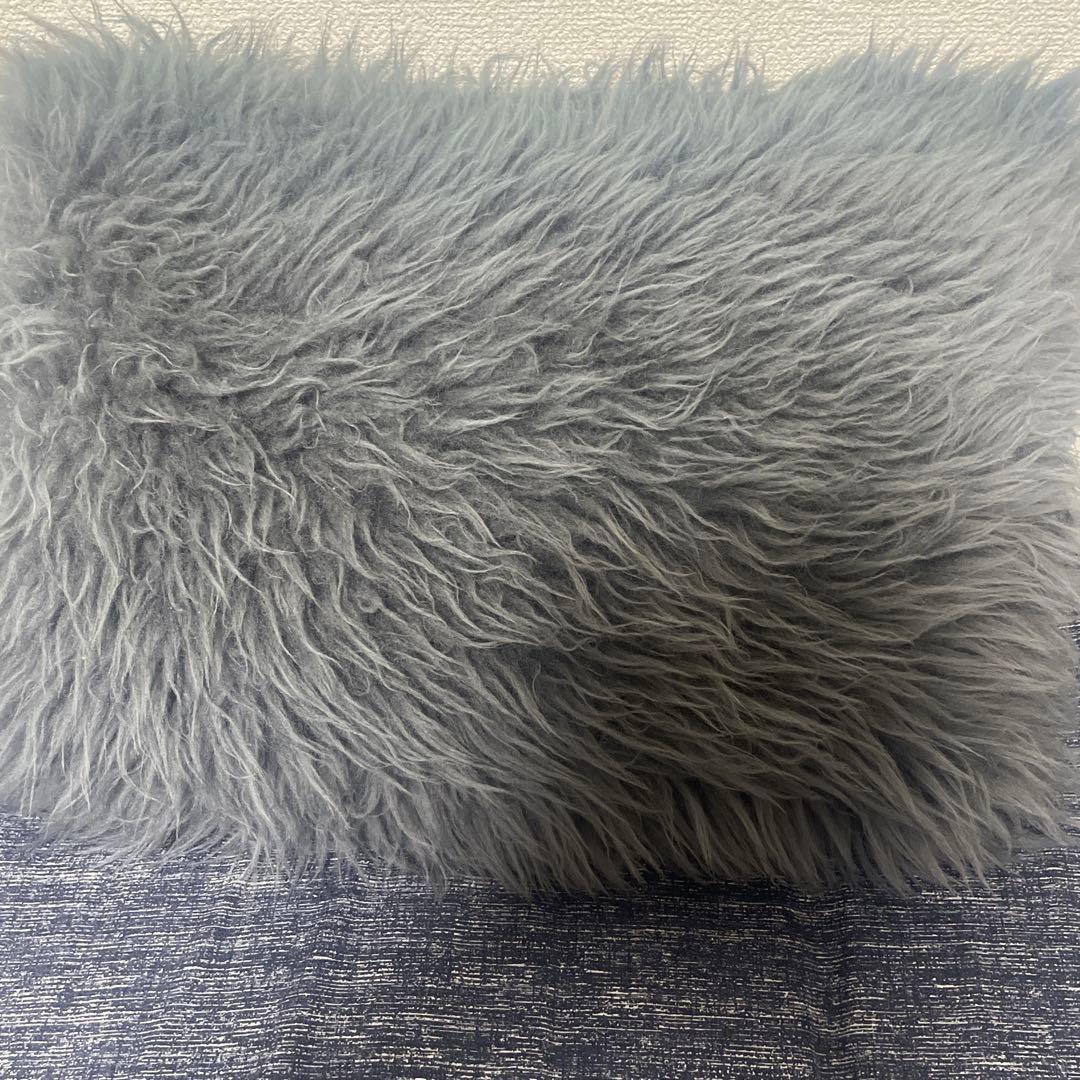 NEED'K IMECA クッション　冬　羊毛皮　2個セット