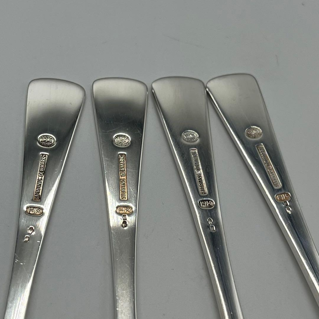 ジョージジェンセン トランプ スターリングシルバー スプーン SV925