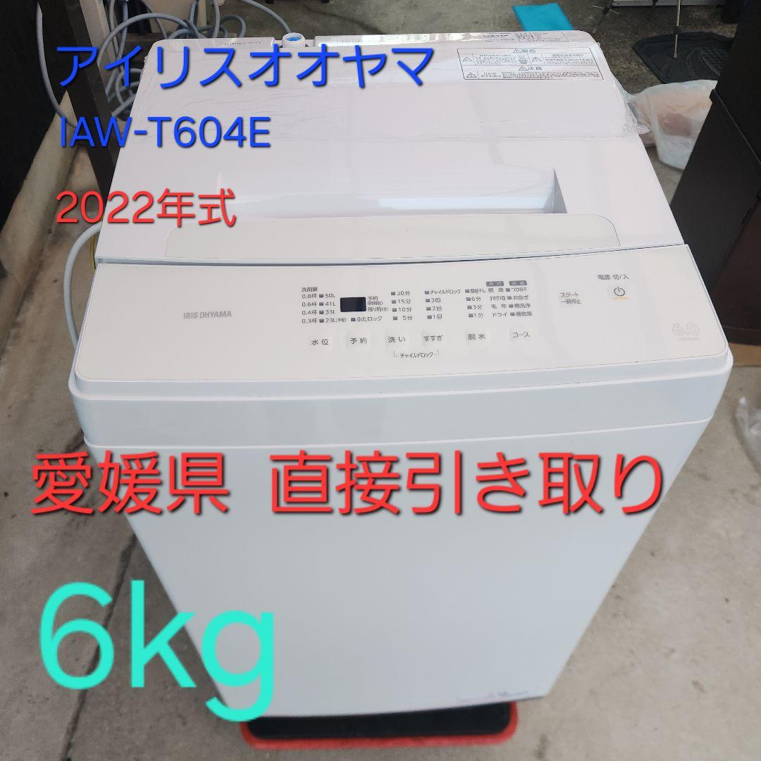 アイリスオーヤマ 縦型洗濯機 IAW-T604E 6kg