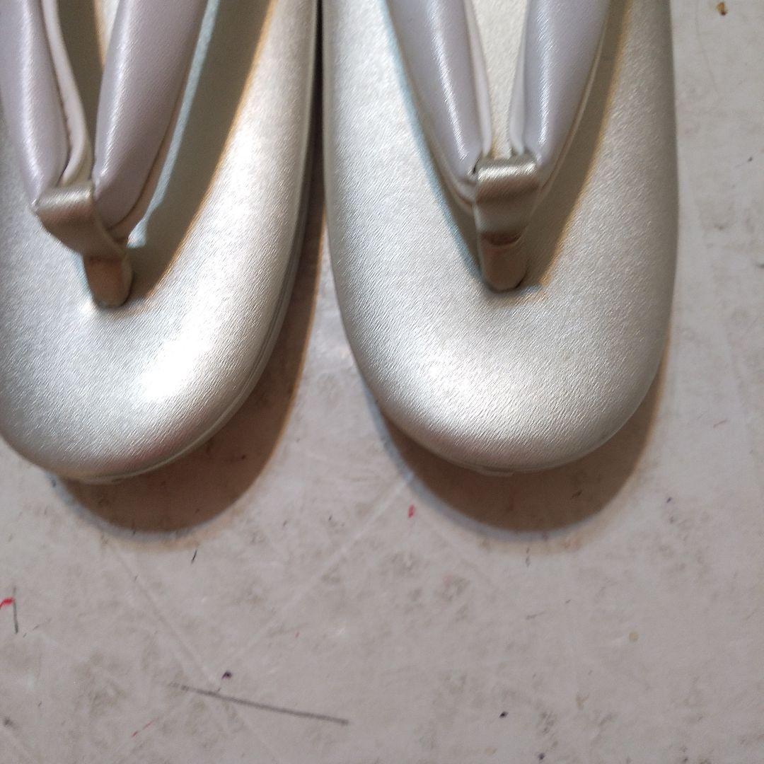 和装草履 バッグセット 留袖訪問着振袖に一輪館 新品未使用 Lサイズ ZB 93