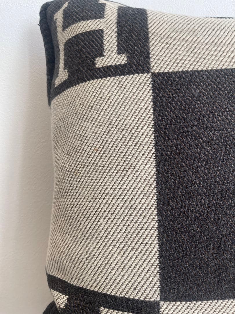 【正規品】エルメス アヴァロン クッションカバー 49×49 カシミヤ混