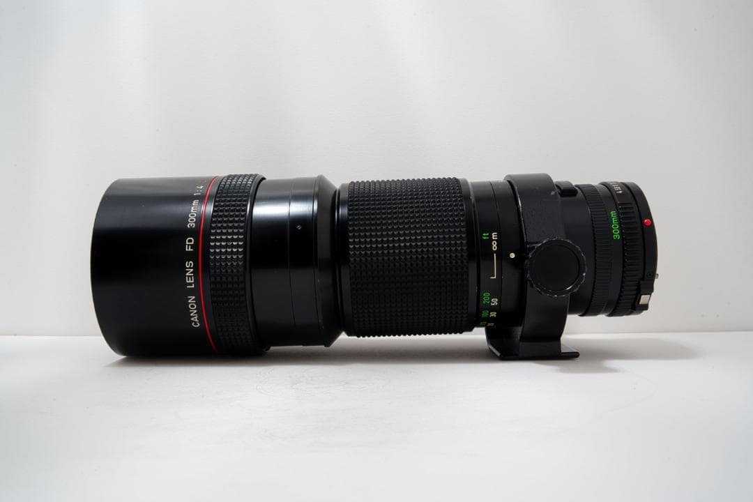 【美品完動】CANON キャノン New FD 300mm F4 L