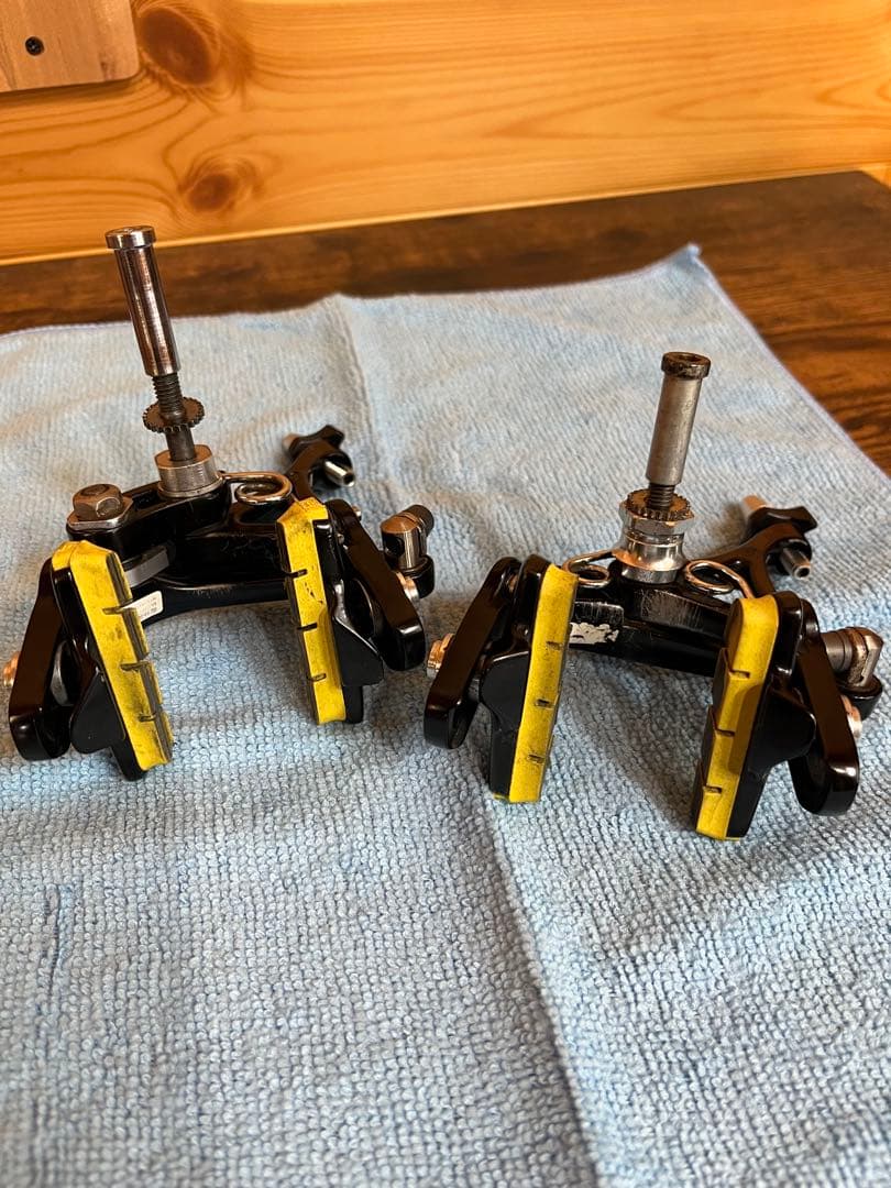 カンパニョーロ　スーパーレコード11速用クランク、前後ディレイラー、前後ブレーキ