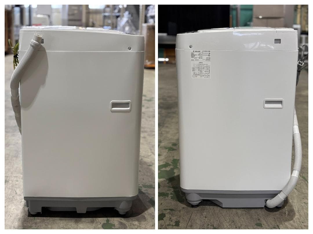 ■SHARP/シャープ■全自動洗濯機 ES-GE7E 7.0kg 2021年製