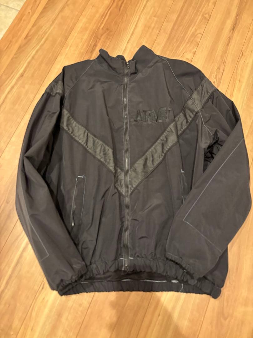 【美品】U.S. ARMY IPFU ナイロンジャケット ディープブラック