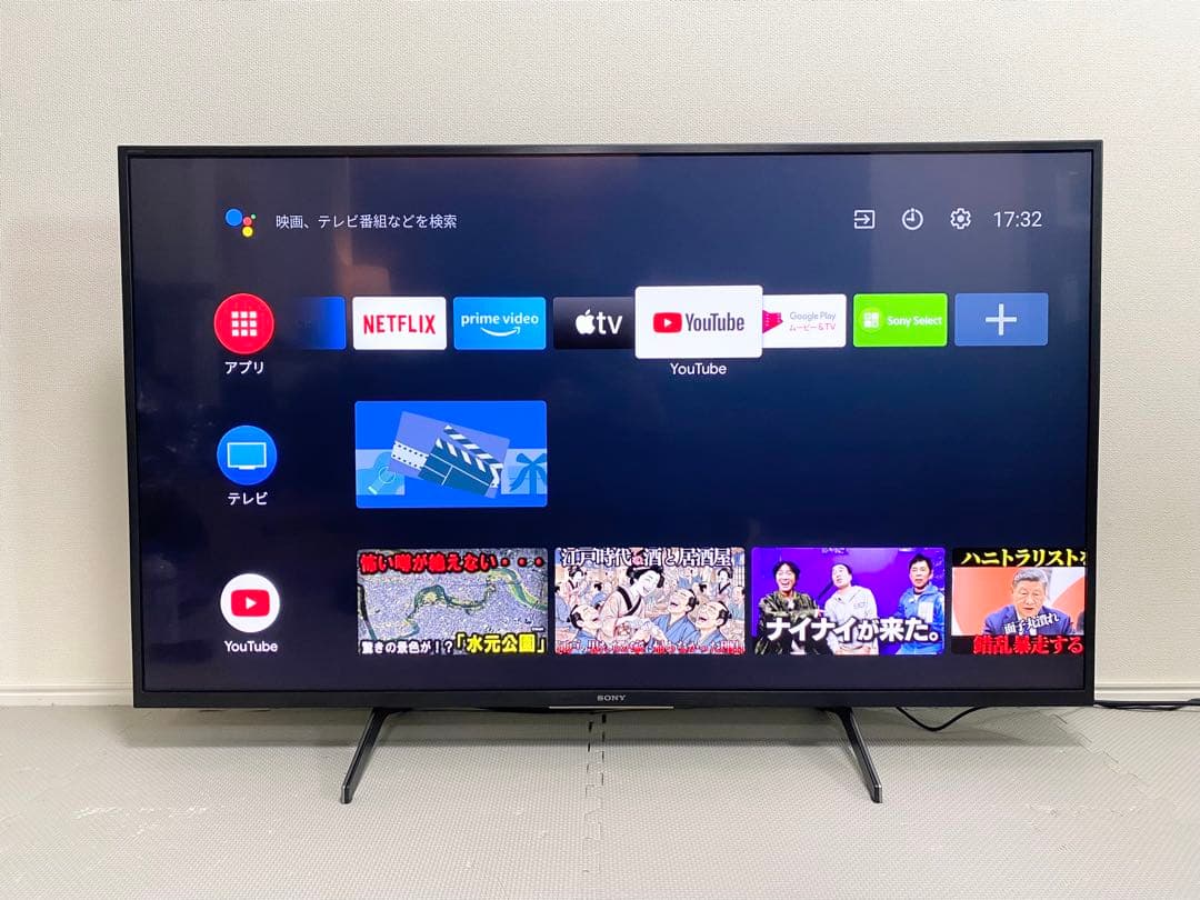 橋本健一 SONY BRAVIA KJ-49X8000H 4K テレビ