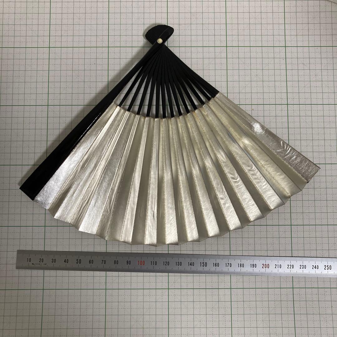 アンティーク　扇子　天然素材　彫刻