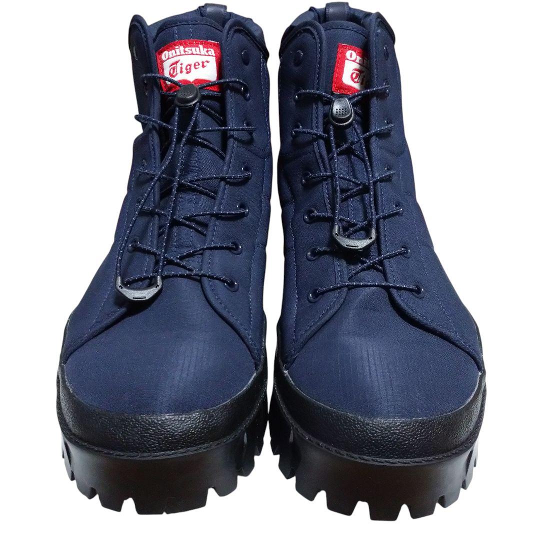 オニツカタイガー HMR PEAK G-TKトレッキングブーツ27.5 ネイビー
