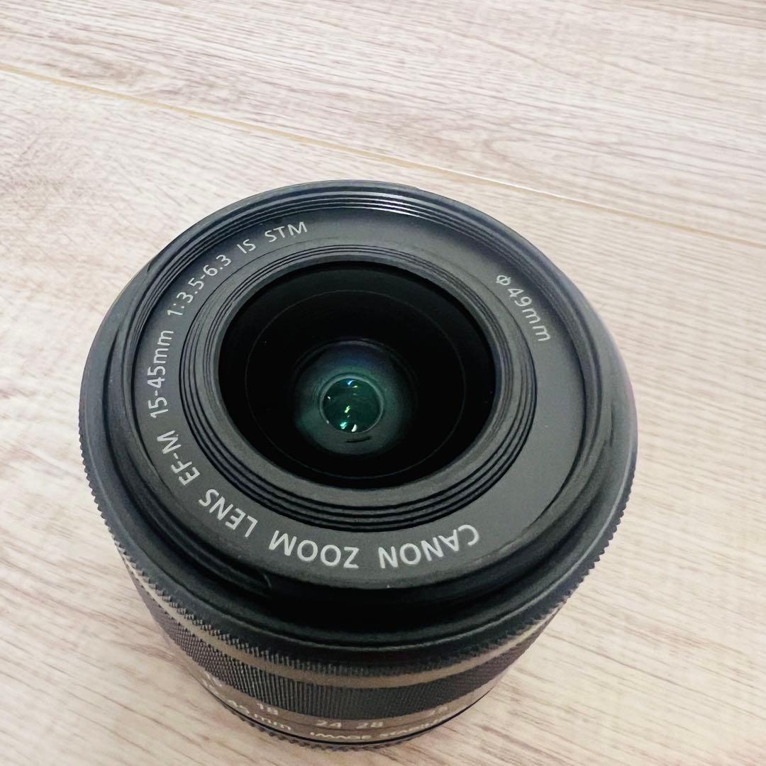 【SDカード付】Canon EOS Kiss M2 ミラーレス一眼 本体＆レンズ