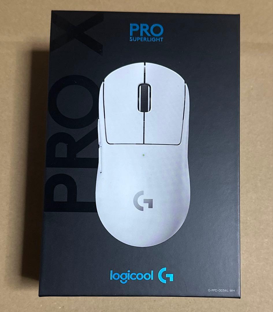 【新品未開封】logicool gprox superlight ホワイト