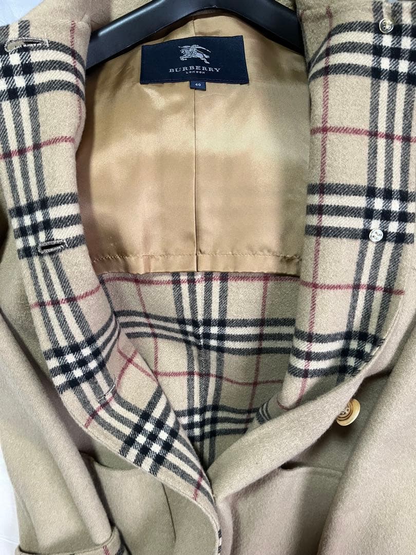 BURBERRY ピーコートベージュ　サイズ:40
