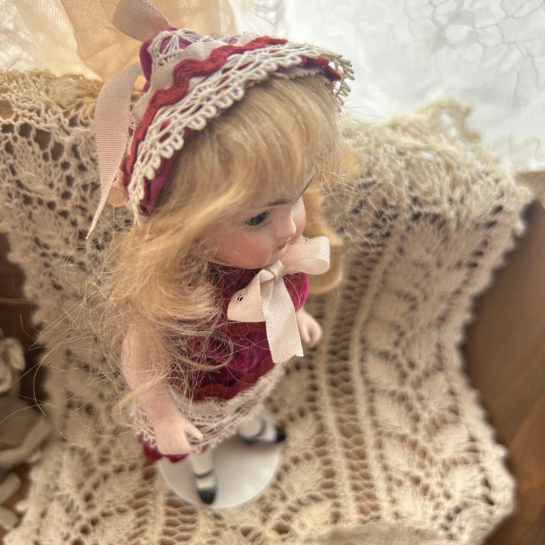 アンティークオールビスク 14センチ