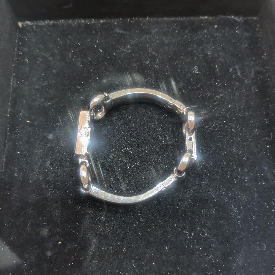 GUCCI　ピンク スクエアフェイス 腕時計