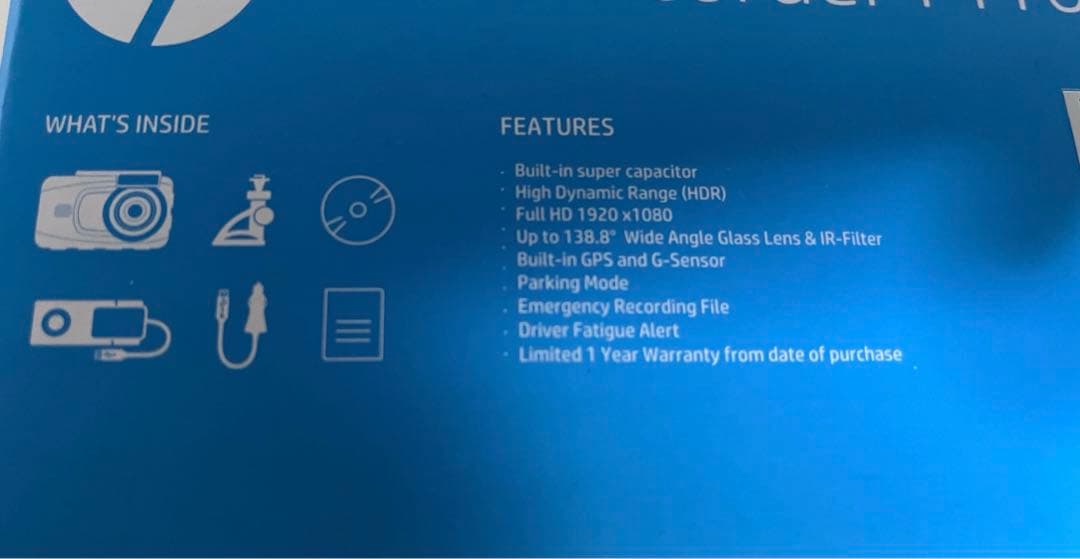 hp Car Camcorder ドライブレコーダー　取り付け用　セット