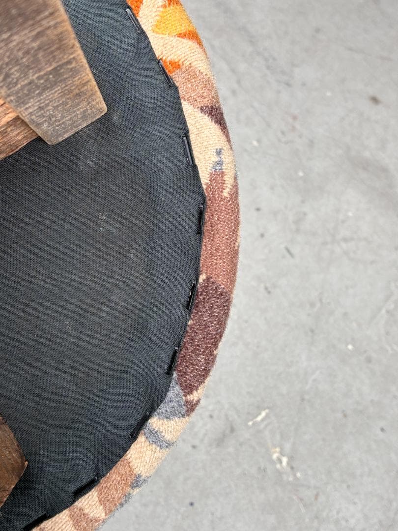 vintage stool オルテガスツール　ペンドルトン　ネイティブ柄