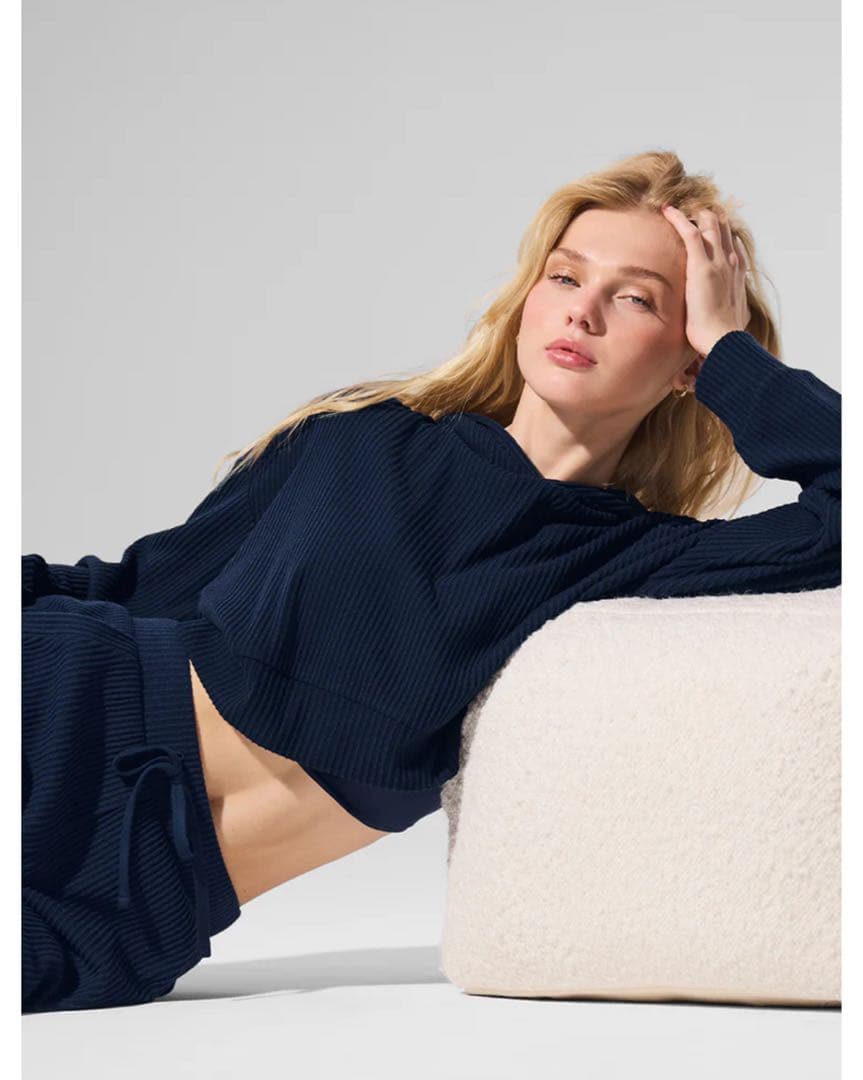 alo yoga muse hoodie xs アロ ミューズ フーディー